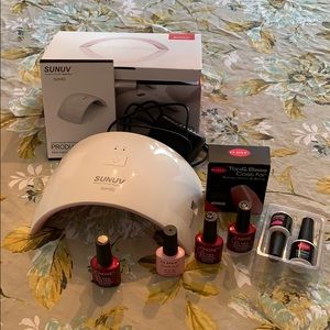 SUNUV Gel light and polish set